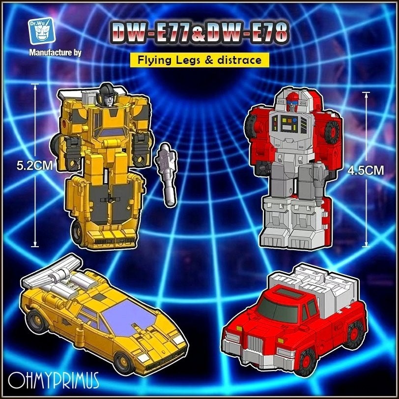 [Pre-order] Dr Wu DW-E77 Flying Legs & DW-E78 Distrace, Verzenden, Nieuw