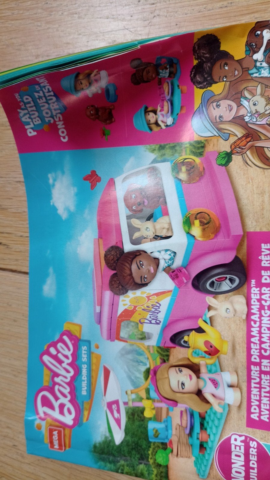 Barbie Mega Construx Camper Set - Zo goed als nieuw, Kinderen en Baby's, Speelgoed | Bouwstenen, Ophalen, Zo goed als nieuw, Overige merken