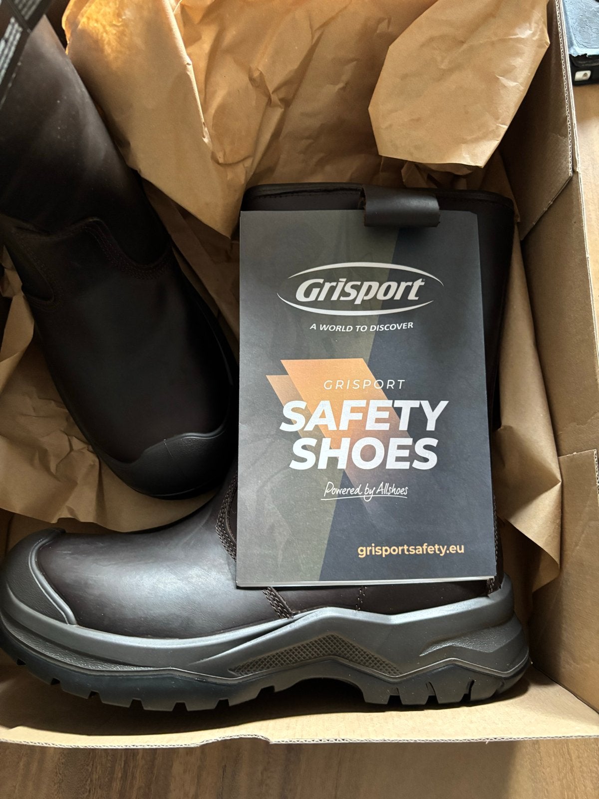 Nieuwe Grisport Brown Safety Boot - Maat 43, Tuin en Terras, Ophalen of Verzenden, Nieuw, Dames, Schoenen