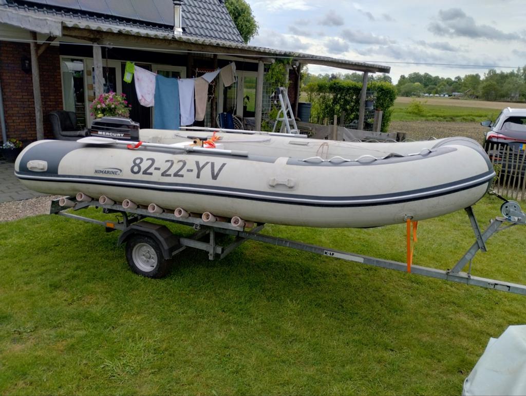 Mooie en goede Nimarine 420, Ophalen, Zo goed als nieuw, Kaartplotter of Fish Finder