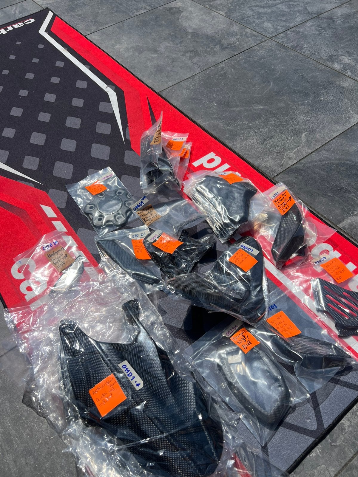 Partij carbon sale - Ducati 1098, 1198, 848, Ophalen of Verzenden