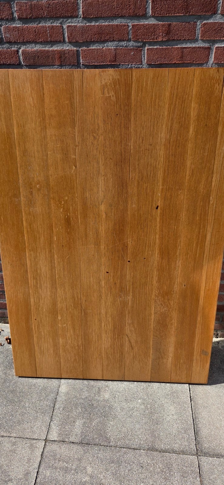 blank eiken eethoek, Ophalen, Eikenhout, 50 tot 100 cm, 150 tot 200 cm