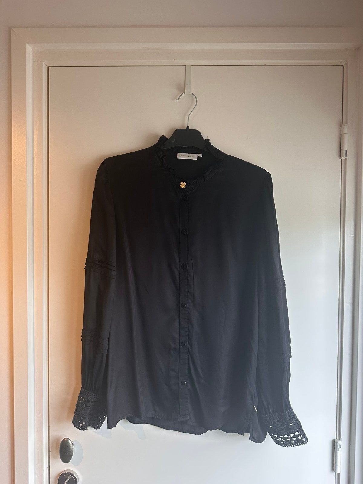 Fabienne Chapot Elise blouse - Maat 42, Ophalen of Verzenden, Gedragen, Maat 42/44 (L), Zwart