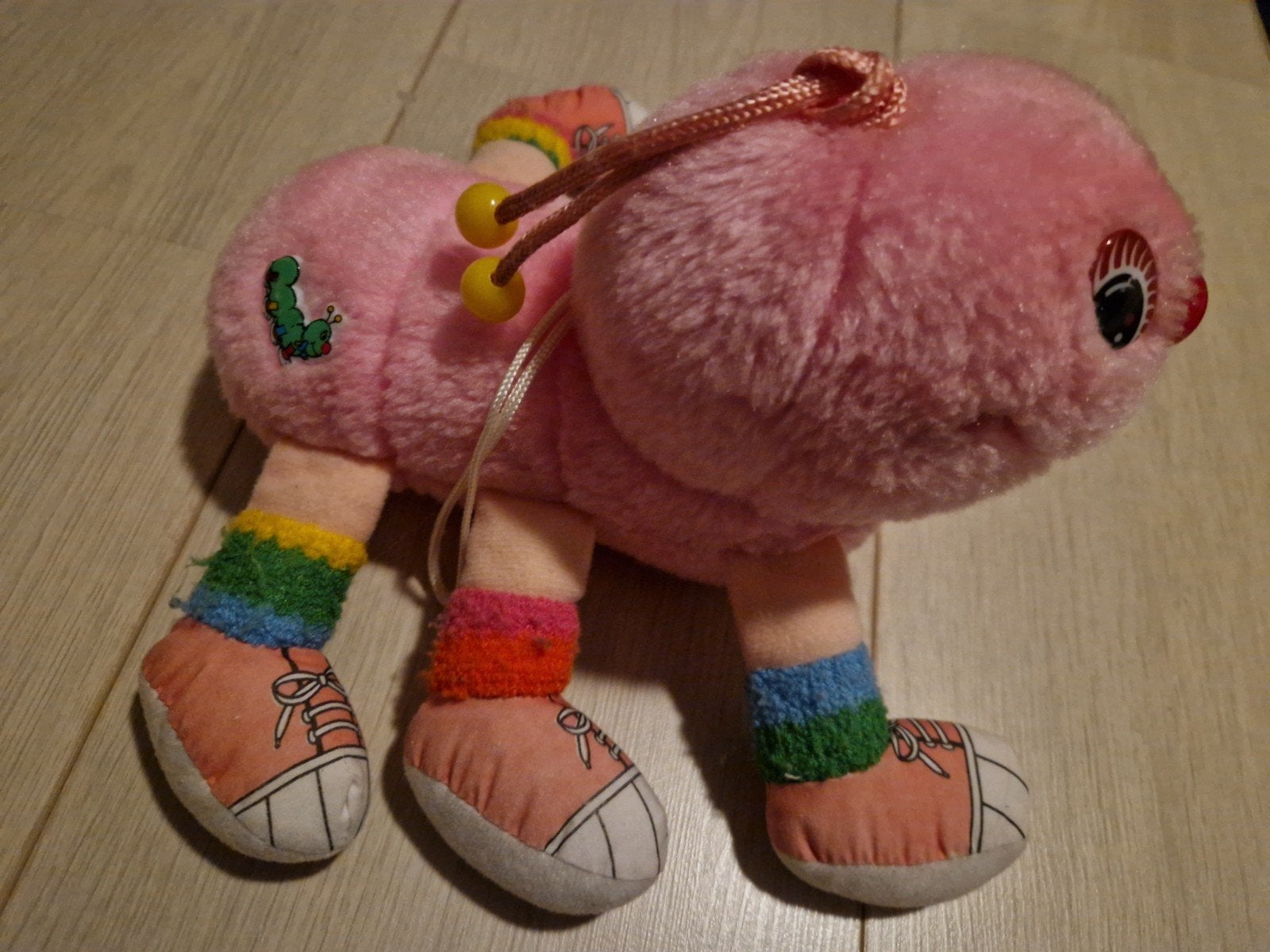 1984 lots-a-lots-a-legggggg roze rups duizendpoot pink rose, Ophalen of Verzenden