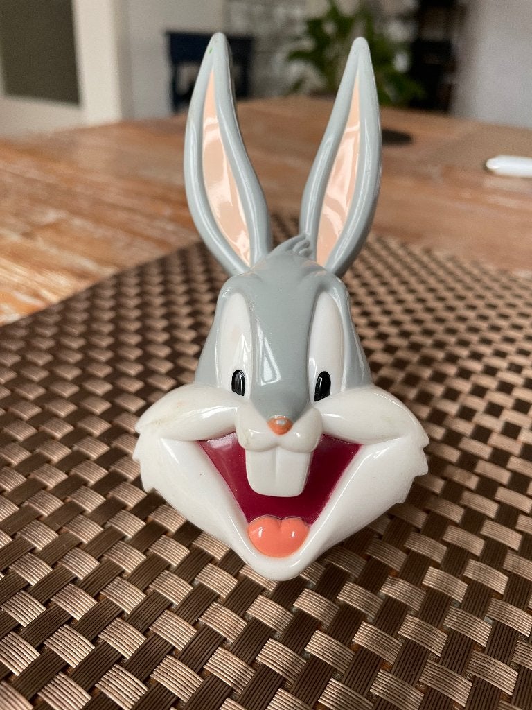 Nachtlampje bugs bunny, Verzamelen, Ophalen of Verzenden, Zo goed als nieuw, Beeldje of Figuurtje