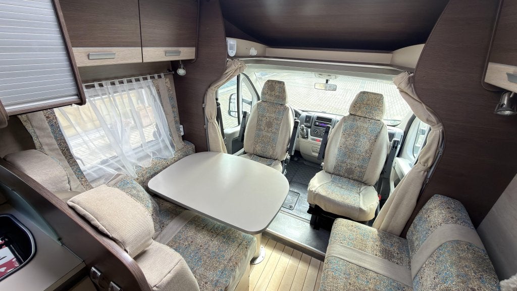 !!nu €34950,!! Queensbed97dkm De Bavaria T73 Uit 20, Caravans en Kamperen, Campers, Ringverwarming, Fiat, Airbags, Bedrijf