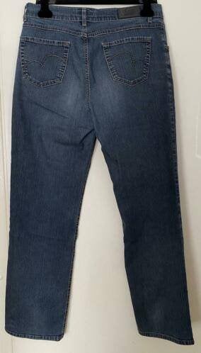Angels Lilly 2532 maat 44, Kleding | Dames, Spijkerbroeken en Jeans, Ophalen of Verzenden, Zo goed als nieuw, Blauw, W33 - W36 (confectie 42/44)