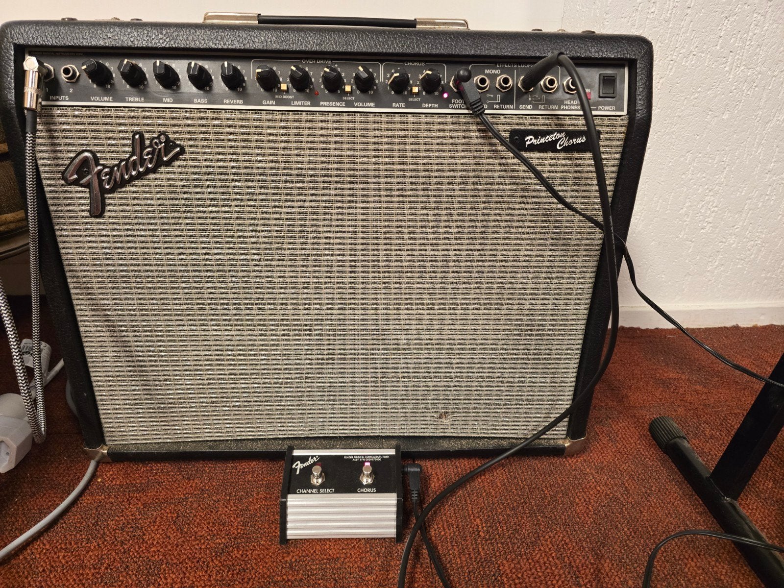 Fender Princeton Chorus Gitaarversterker - Made in Mexico, Ophalen, Gebruikt, Gitaar, 100 watt of meer