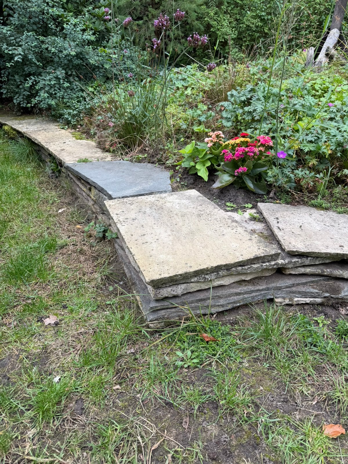GRATIS AFHALEN - gerecupereerde zandstenen, Tuin en Terras, Ophalen, Gebruikt, 5 tot 10 m², Natuursteen