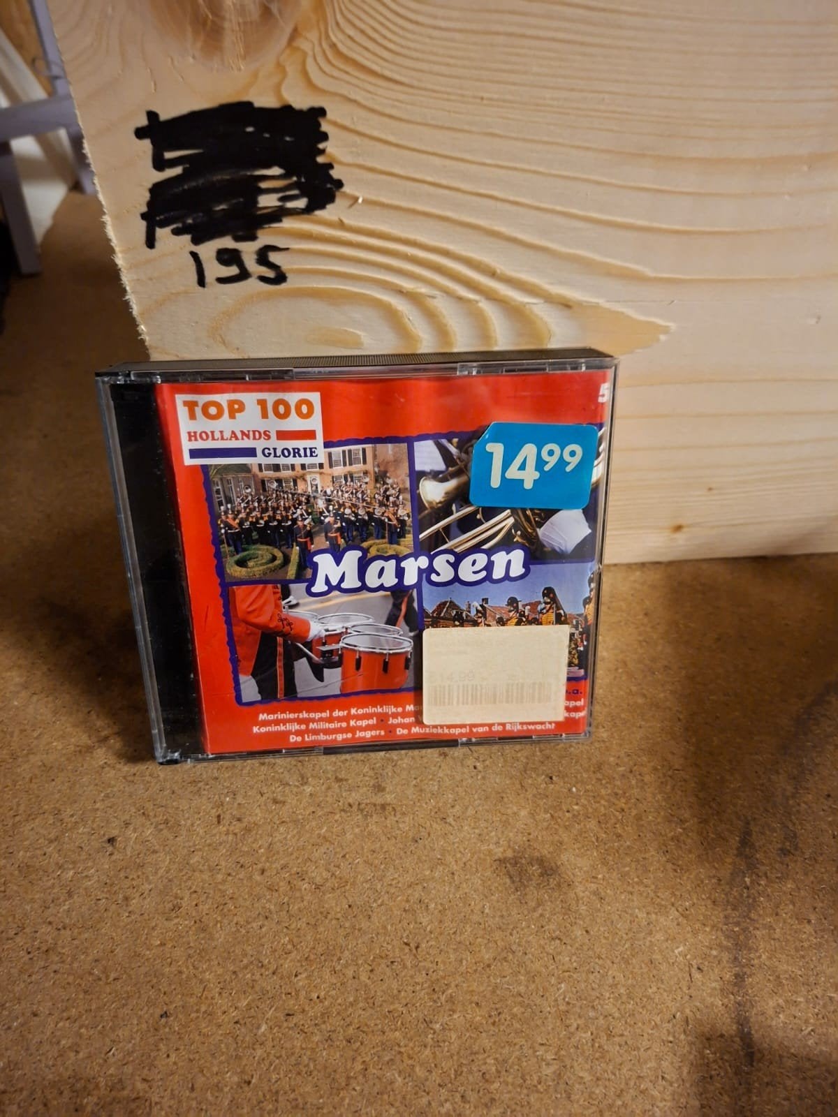CD Top 100 Hollandse Glorie Marsen, Ophalen of Verzenden, Gebruikt, Verzamelalbum