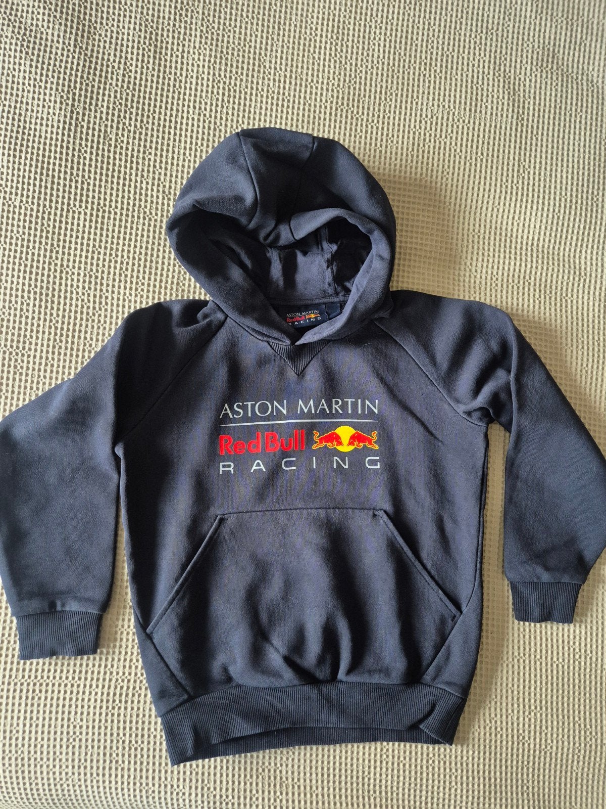 Red Bull Racing hoodie - Maat 128, Ophalen of Verzenden, Gebruikt, Aston Martin Red Bull, Jongen of Meisje