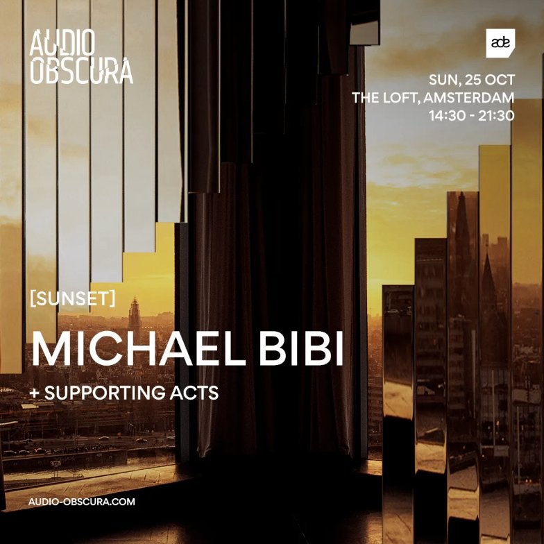 Michael Bibi The Loft ADE 25 okt 2026 Sunset Tickets, Twee personen, Oktober