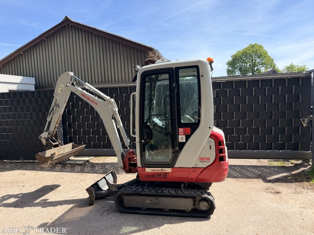 Takeuchi TB216 graafmachine kubota hitachi yanmar bobcat, Niet opgegeven, -, Niet opgegeven