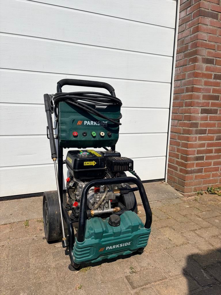 Benzine hogedrukreiniger 180bar, Ophalen, Zo goed als nieuw, Benzine