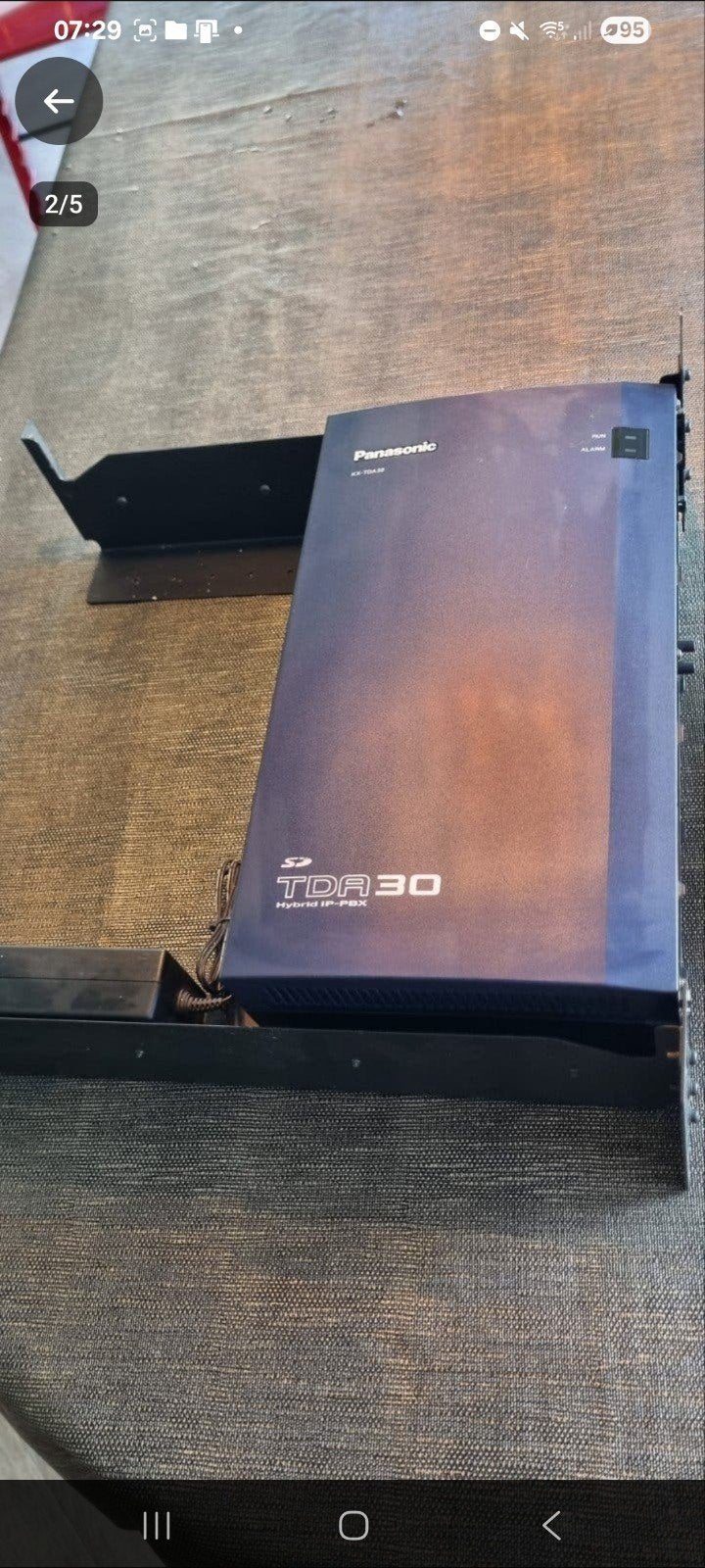 Panasonic KX-TDA30 Hybr IP-PBX Telefooncentrale voor weinig, Ophalen of Verzenden, Gebruikt, Analoge centrale