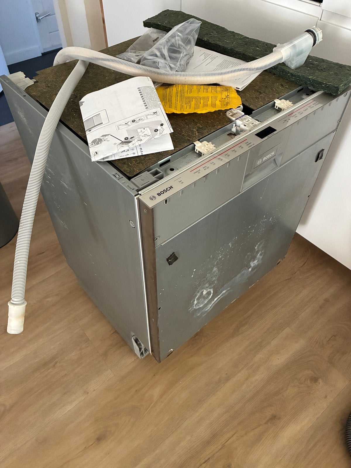 Bosch SMV68TX03N/46 Inbouw Vaatwasser, Ophalen, Gebruikt, 60 cm of meer, Eco programma