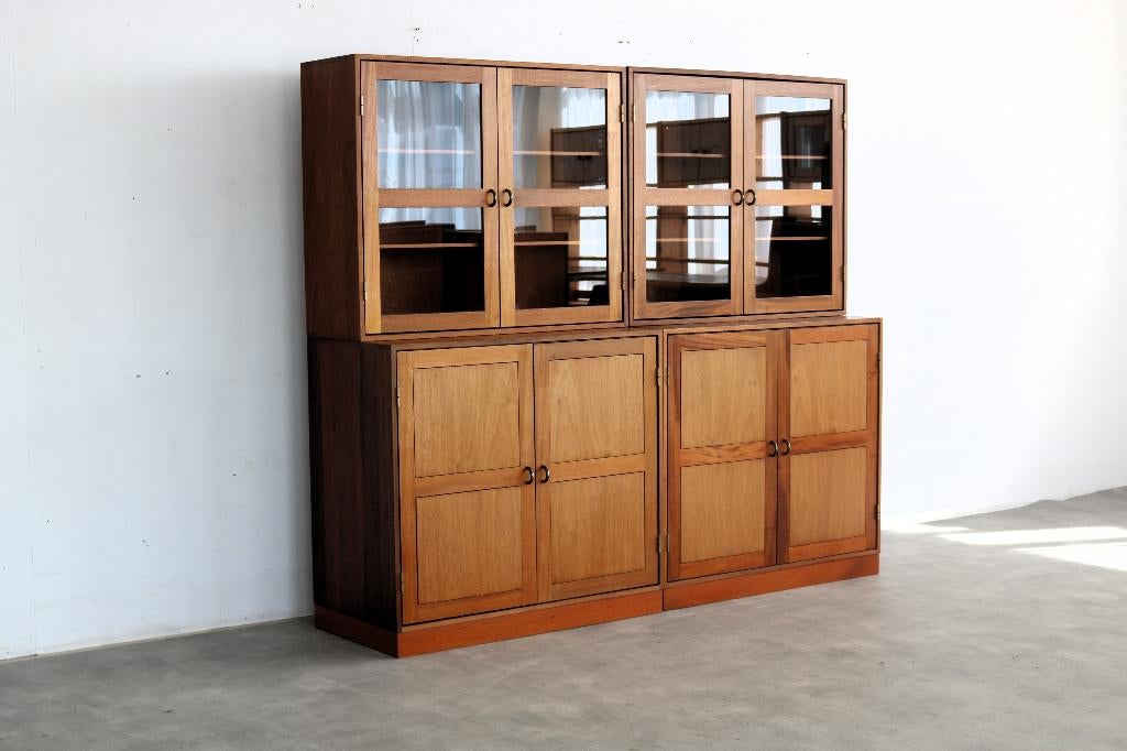 vintage wandkasten | vitrinekasten | C. Hvidt, ., Ophalen of Verzenden, Minder dan 100 cm, 25 tot 50 cm