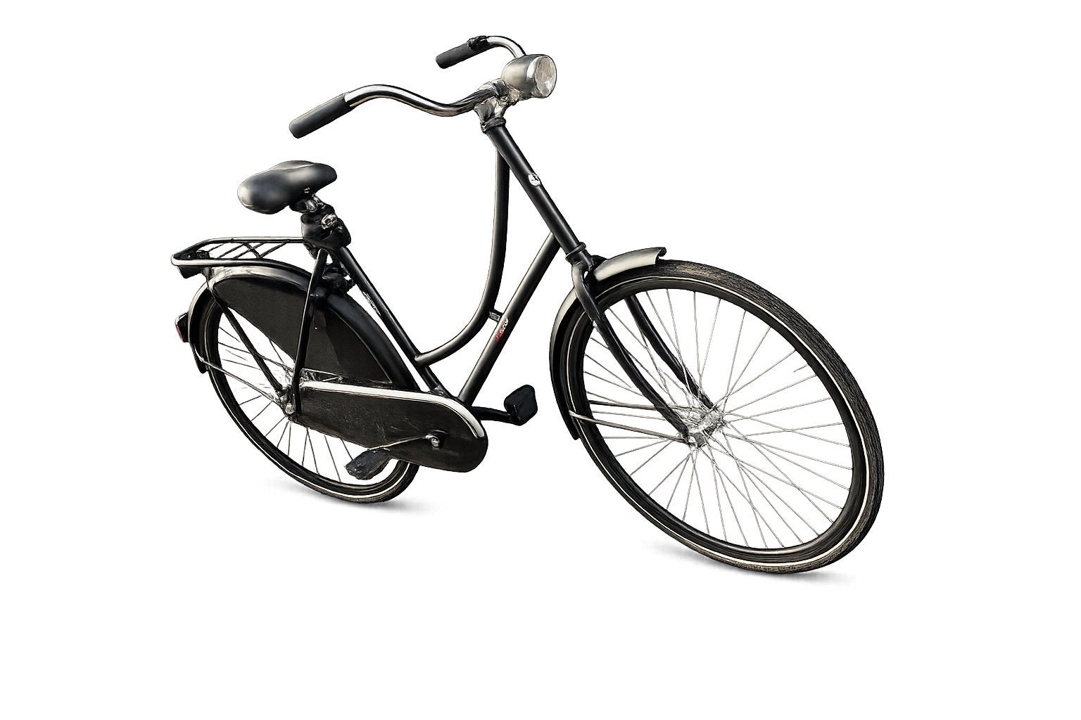 Nieuwe zwarte damesfiets / omafiets merk Raaks Dutch, Terugtraprem, 53 tot 56 cm, Nieuw, Ophalen