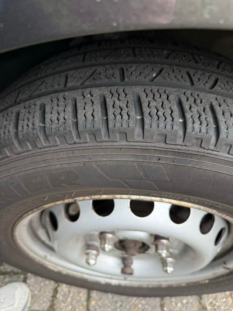 Stalen velgen met winterbanden voor Ford Transit Custom, Auto-onderdelen, Banden en Velgen, Ophalen, 16 inch, Banden en Velgen