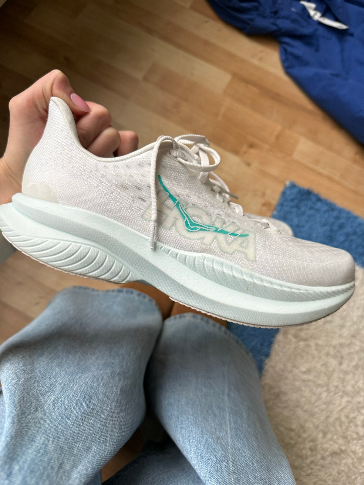 Hoka Mach 6 Hardloopschoenen Unisex - Maat 43 1/3, Overige merken, Hardloopschoenen, Ophalen of Verzenden, Zo goed als nieuw