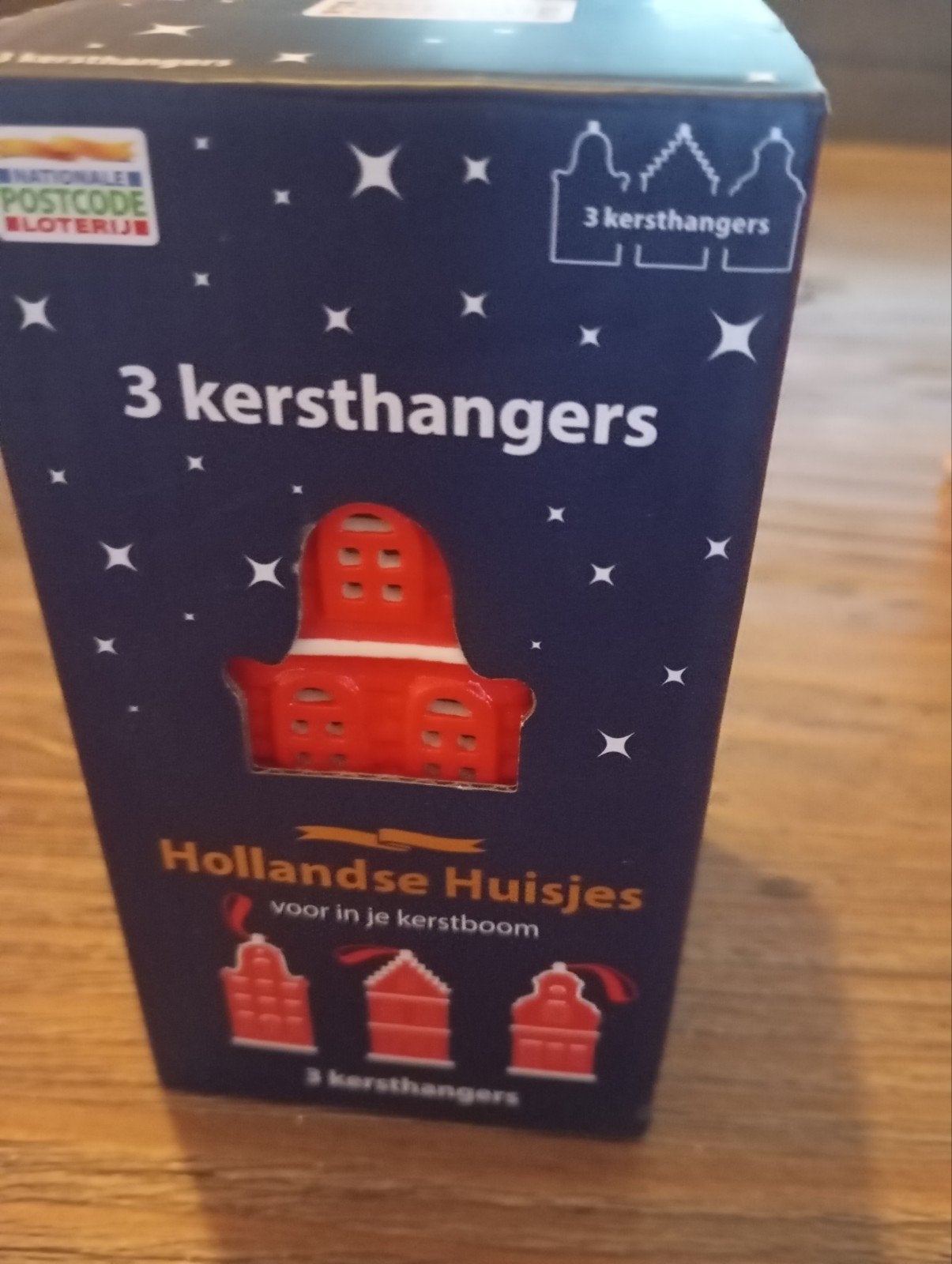 3 KERSTHANGERS HOLLANDSE HUISJES NIEUW NU 10€ ZIE FOTO,S ., Diversen, Kerst, Ophalen of Verzenden