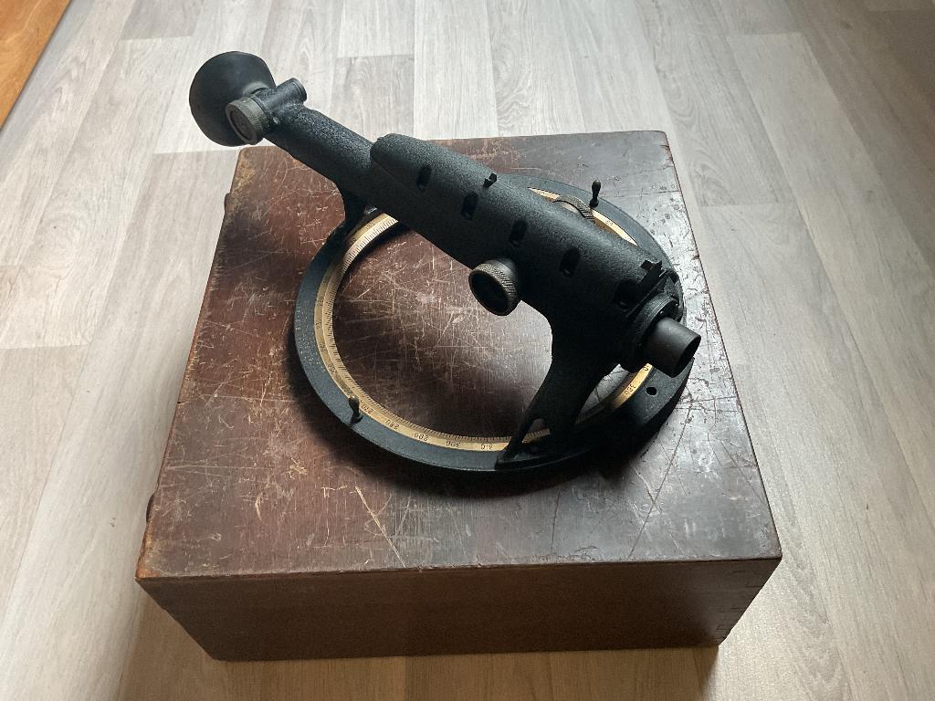 Marine alidade azimuth peiltoestel peilkompas telescoop, Ophalen of Verzenden