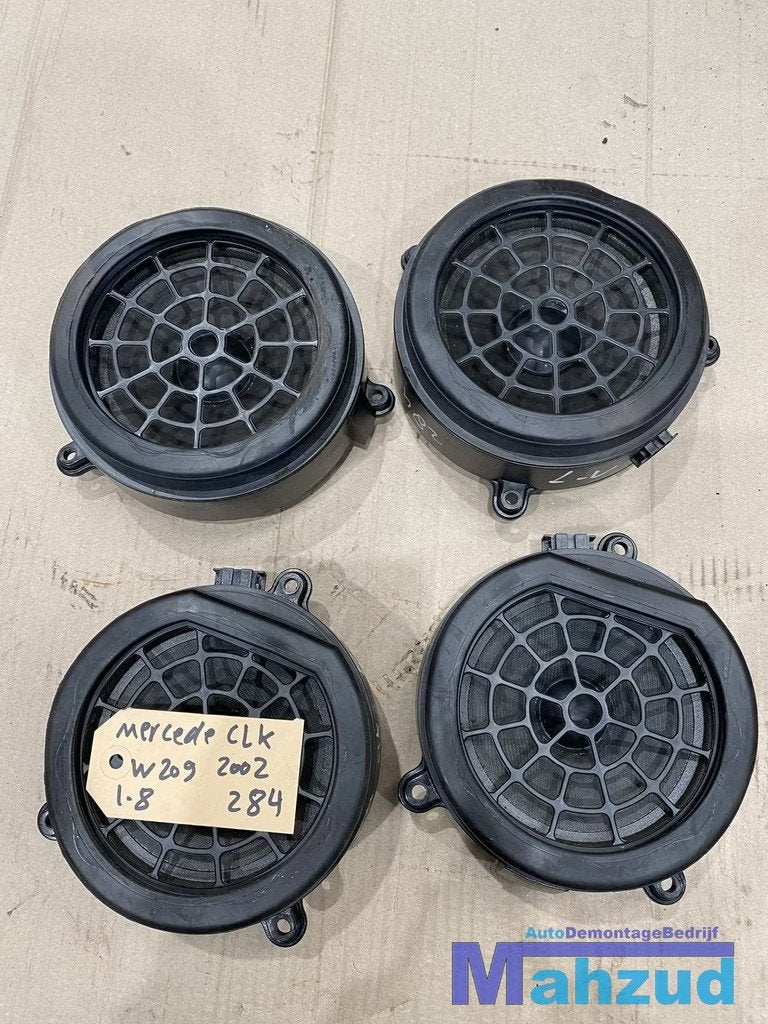 MERCEDES CLK C KLASSE W203 W209 speaker set box coupe cabrio, Gebruikt, Mercedes-Benz AG, Mercedes-Benz, Ophalen of Verzenden