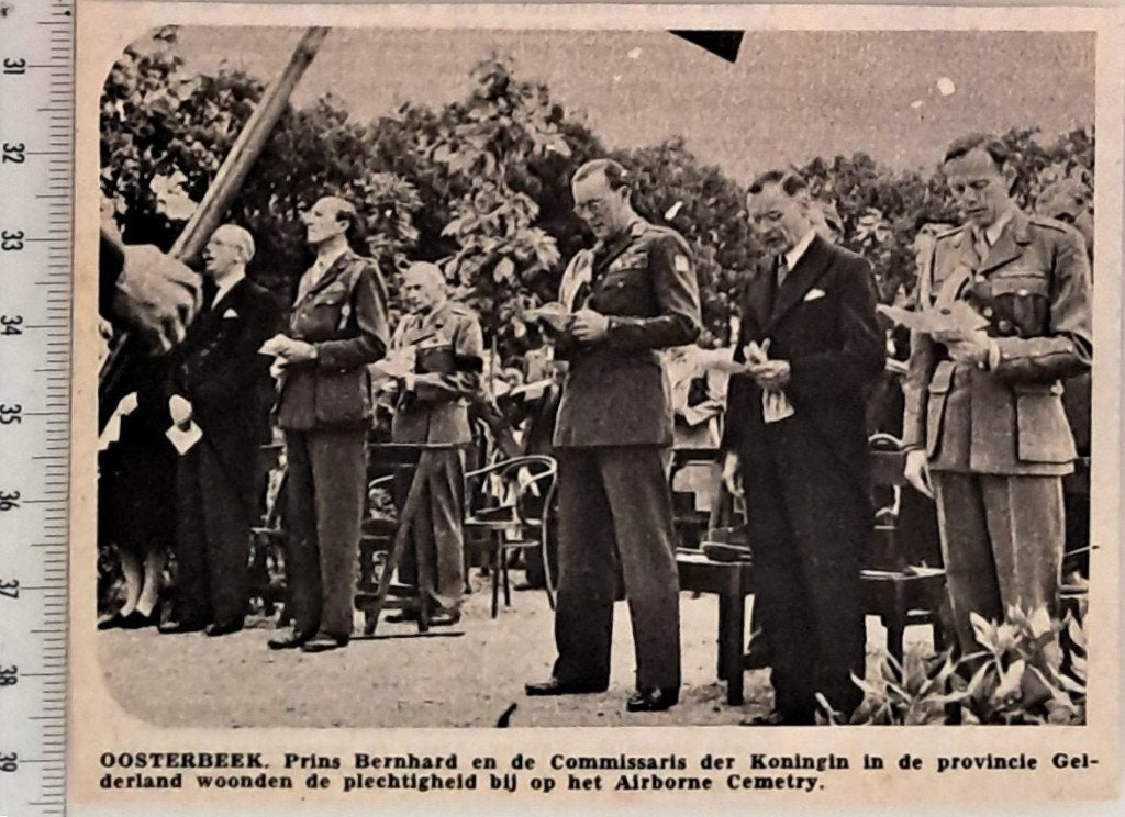 Luchtmacht 1947; Airborn Cemetry in Oosterbeek, Verzenden, 1940 tot 1960, Gebruikt, Overige onderwerpen