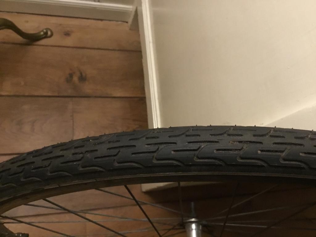 Voorwiel fiets aluminium, Ophalen, Gebruikt, Wiel