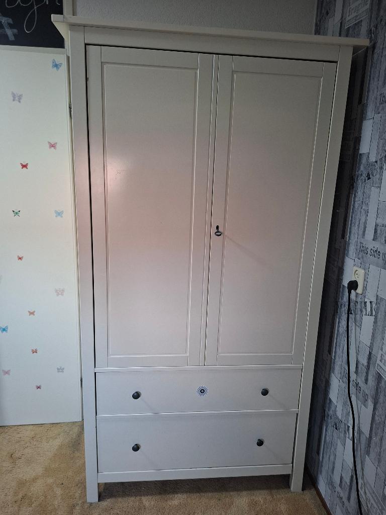 Ikea Hemnes kledingkast, Gebruikt, 50 tot 100 cm, Landelijk, 150 tot 200 cm
