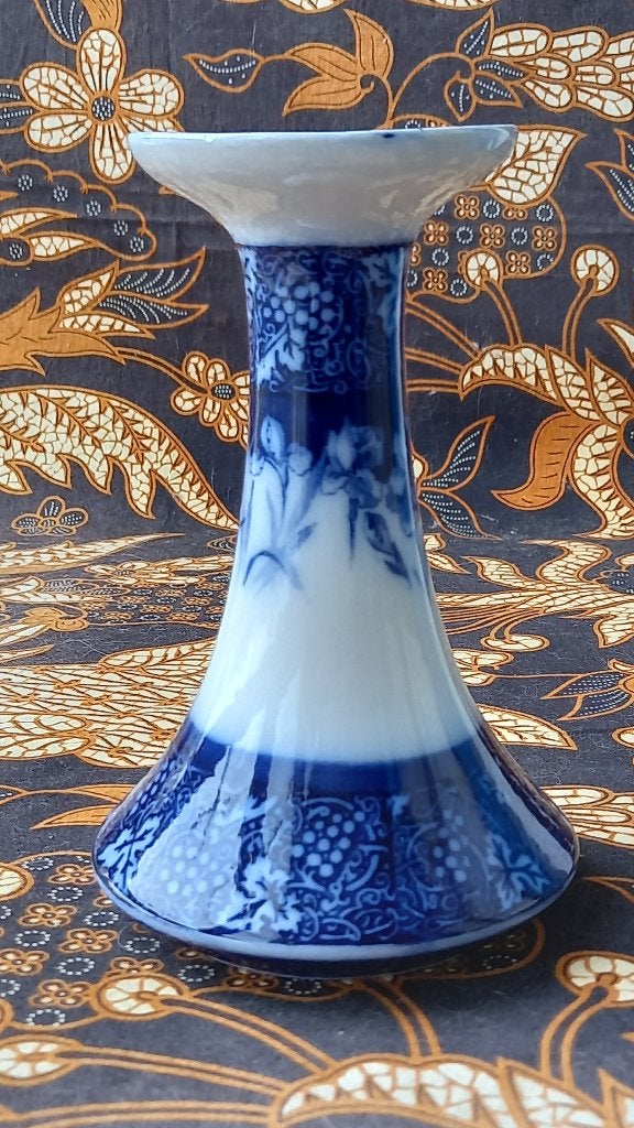 Zeldzame antieke kandelaar van Royal Doulton porselein., Ophalen of Verzenden, Keramiek of Aardewerk