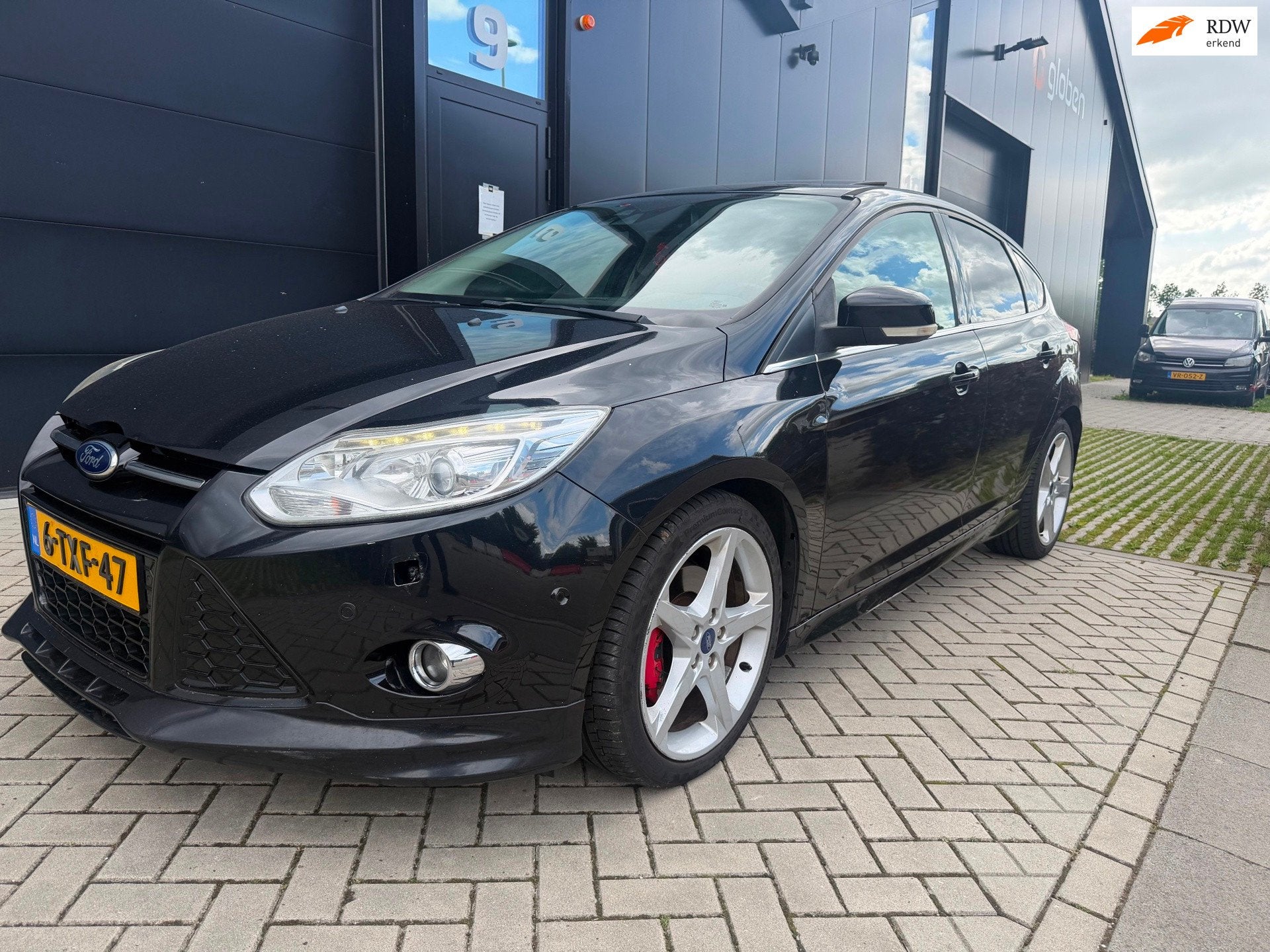 Ford Focus 2.0 TDCI Titanium Export Gearbox Problem, Auto's, Euro 5, Gebruikt, Zwart, Zwart
