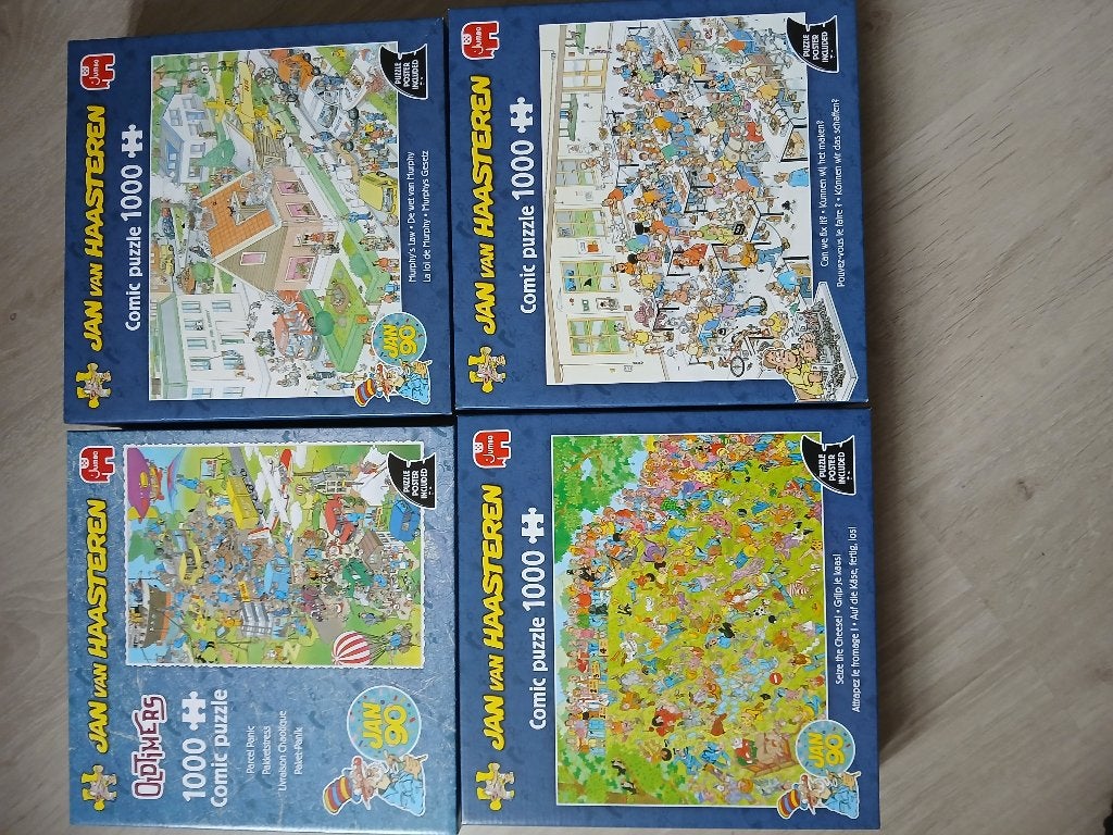 Nieuwe puzzels v haasteren, Ophalen, 500 t/m 1500 stukjes, Nieuw
