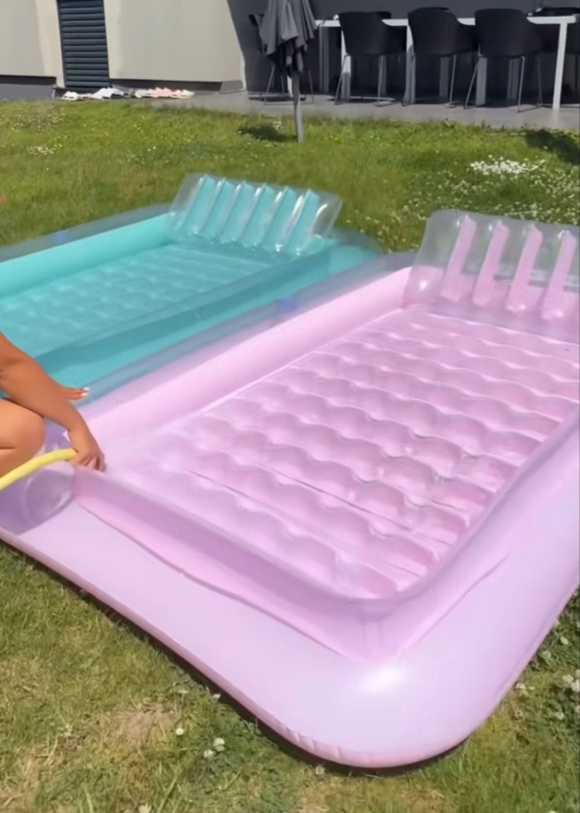 Action loungebed roze - Opblaasbaar zwembad loungebed, Tuin en Terras, Zwembaden, Verzenden, Minder dan 80 cm, Opblaaszwembad