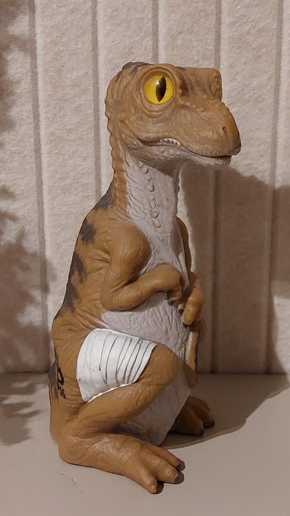 Vintage Jurassic Park, T-Rex Hatchling dinosaurus, Verzamelen, Ophalen of Verzenden, Actiefiguur of Pop