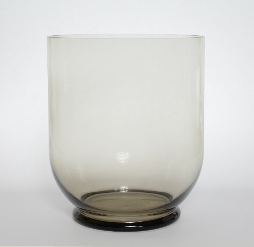 bowlpot (vaas) 'Mouse' - Kristalunie Maastricht, Antiek en Kunst, Antiek | Glas en Kristal, Ophalen