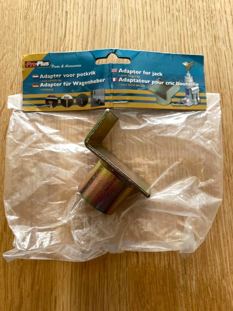 ProPlus adapter voor potkrik (chassis steun), Ophalen, Zo goed als nieuw, Hydraulisch, Potkrik