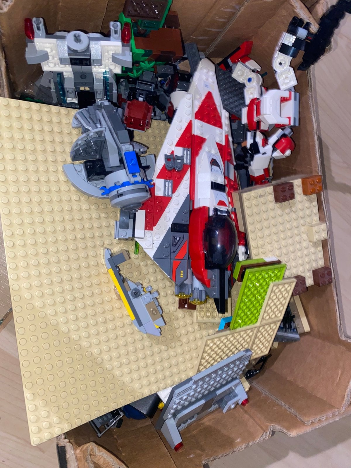 Doos lego star wars, Ophalen of Verzenden, Zo goed als nieuw