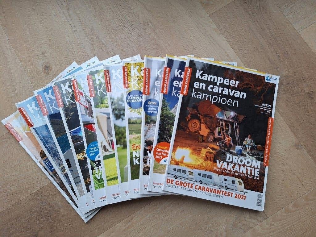 KCK Kampeer Kampioen jaren 2021 t/m 2024, Ophalen, Europa, Zo goed als nieuw, Reisgids of -boek