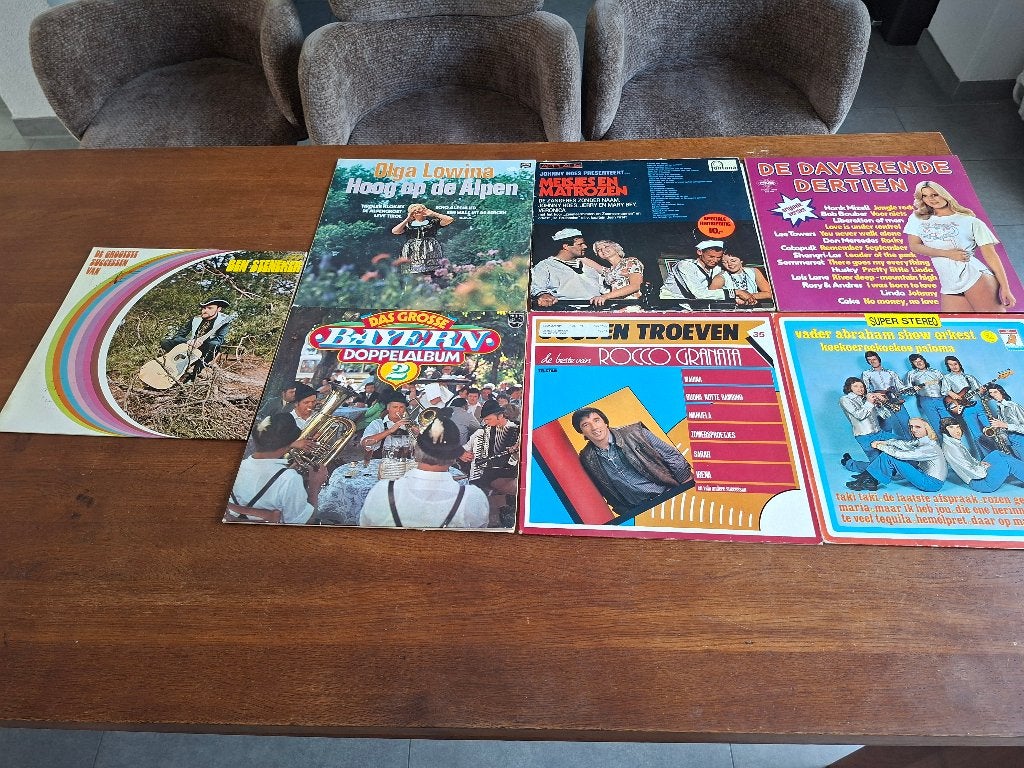 7 x Lp diverse artiesten, LP, Gebruikt, Overige genres, Ophalen of Verzenden