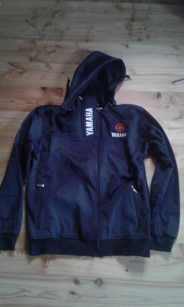 Sportief Yamaha jack / vest. Met afritsbare capuchon., Zwart, Nieuw, Ophalen of Verzenden, Nvt