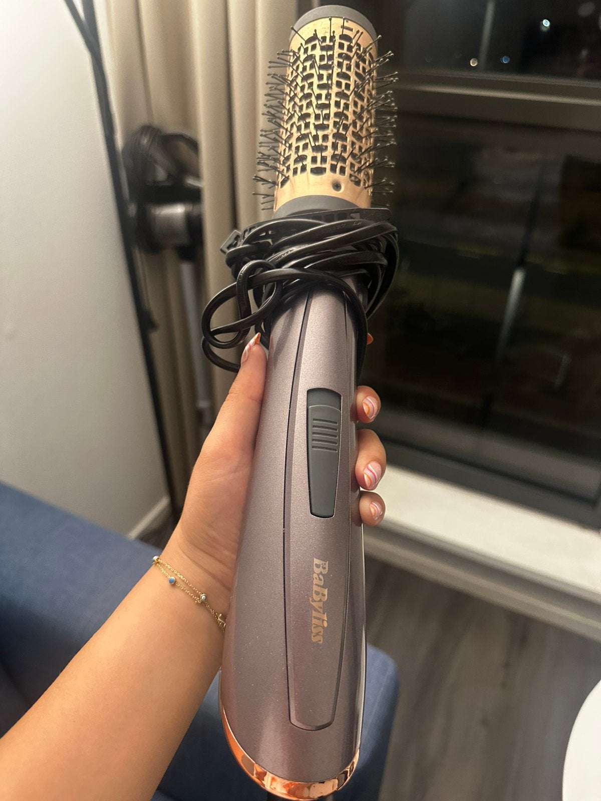 BaByliss Hot Air Brush – Like New, Ophalen of Verzenden, Zo goed als nieuw, Kam of Borstel