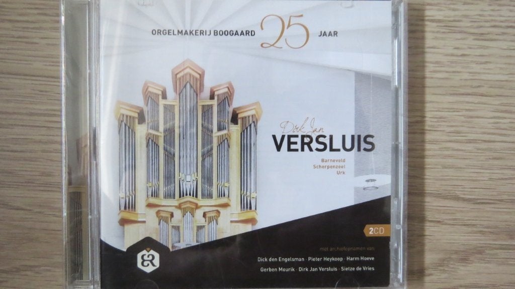 2cd orgel: Orgelmakerij Bogaard 25 jaar, Dirk Jan Versluis, Ophalen of Verzenden, Zo goed als nieuw, Gospel