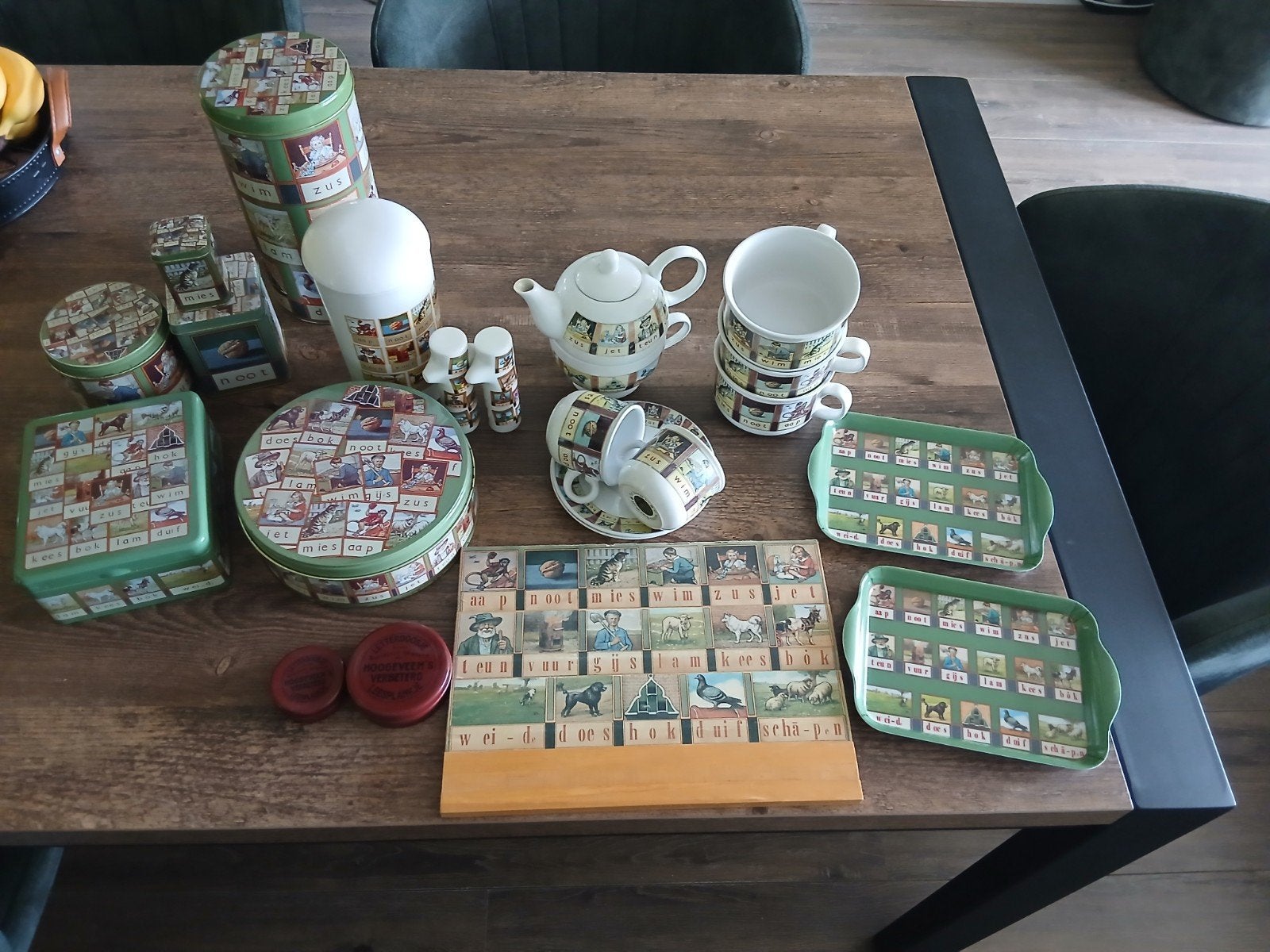 Aap noot en mies artikelen, Ophalen of Verzenden, Glas, Overige stijlen
