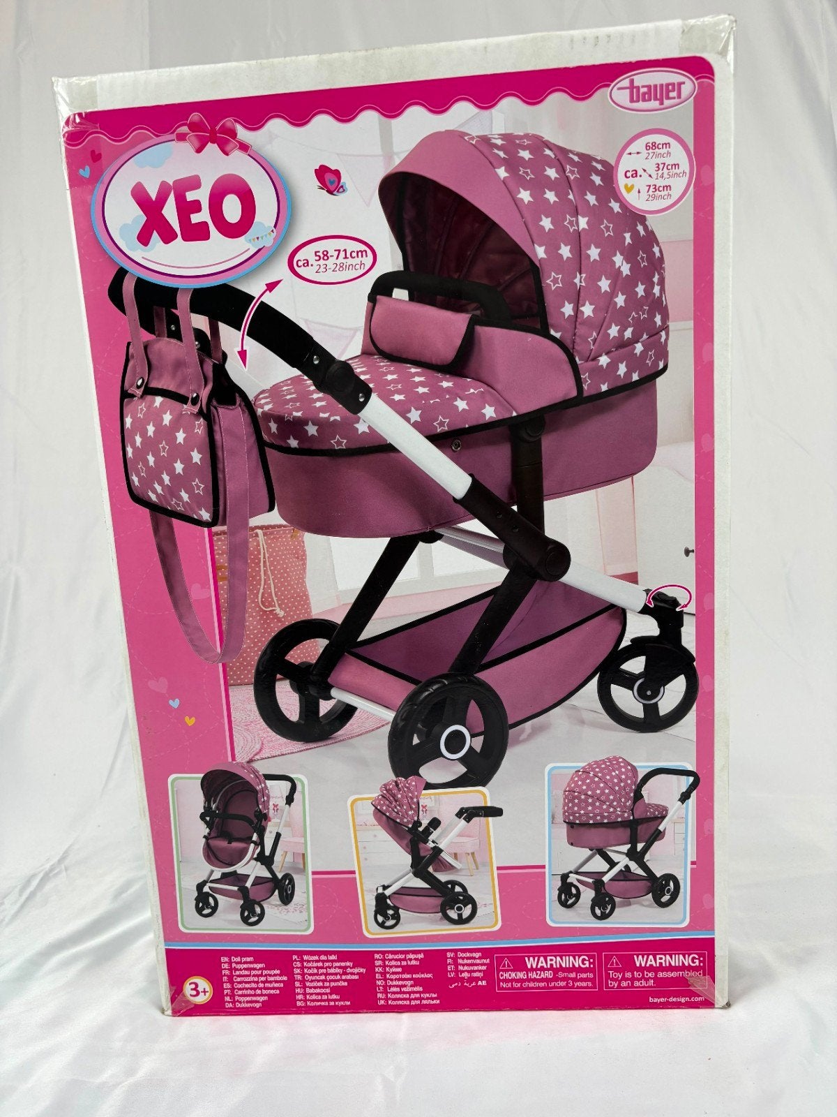 XEO poppenwagen, nieuw in doos, -, -, Overige typen, Nieuw