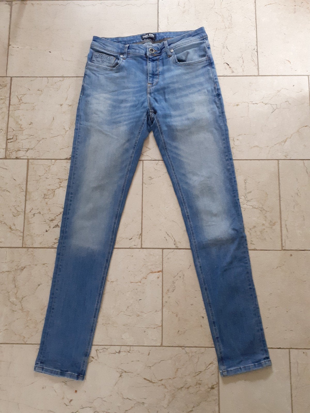 Cars Jeans spijkerbroek - maat smal en lang 32/36, Kleding | Heren, Ophalen of Verzenden, Zo goed als nieuw, Blauw