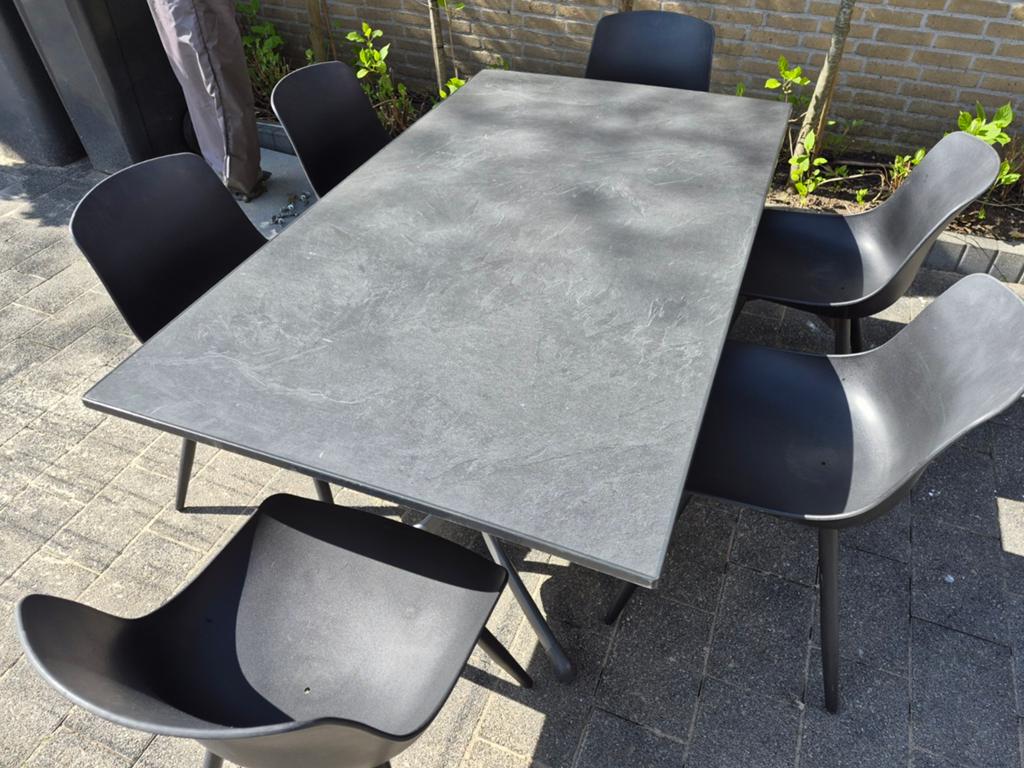 Sieger inklapbare tafel, Ophalen, Gebruikt, Rechthoekig, Kunststof