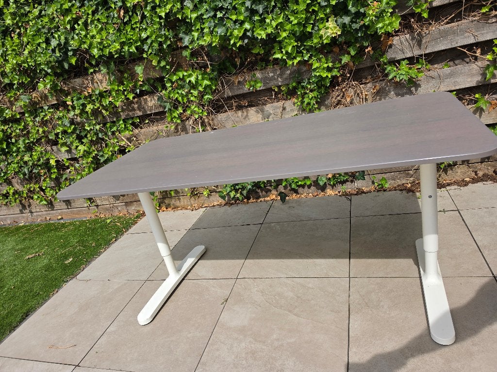 Ikea Bekant Bureau 160x80cm, Huis en Inrichting, Bureaus, Ophalen, 160 cm, Gebruikt, Spaanplaat of MDF