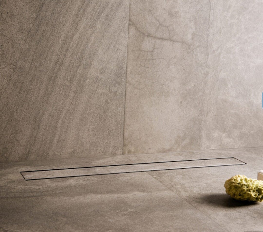 Easy Drain Compact 50 douchegoot 70x6 cm RVS Tegel, Ophalen of Verzenden, Nieuw, Rvs, Douche