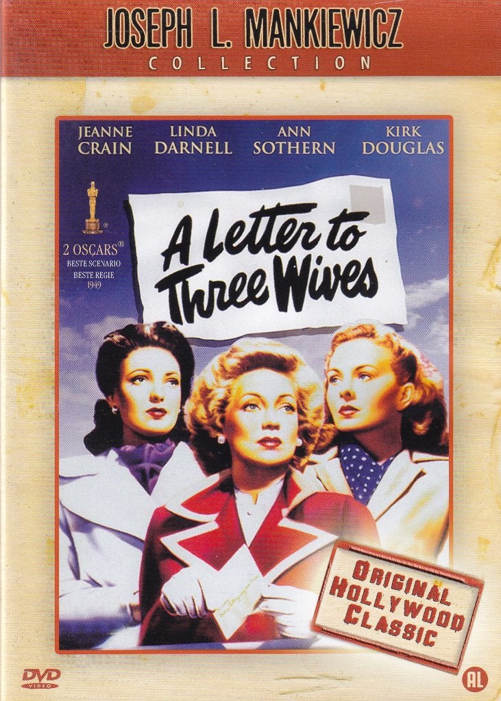 Te koop dvd a letter to three wives (kirk douglas) (nieuw), Alle leeftijden, Ophalen of Verzenden, Nieuw in verpakking, Actie